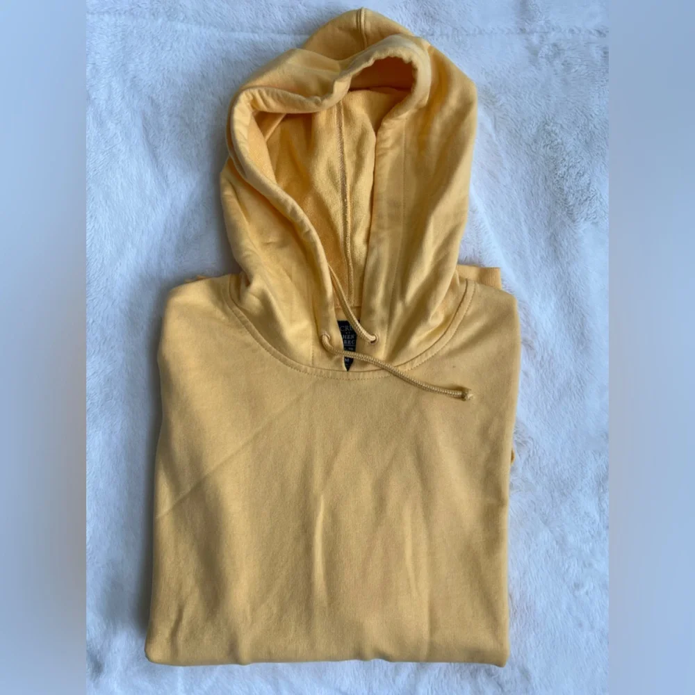 J. Crew Authentic Fleece Drawstring Hoodie - Picture 2 of 4